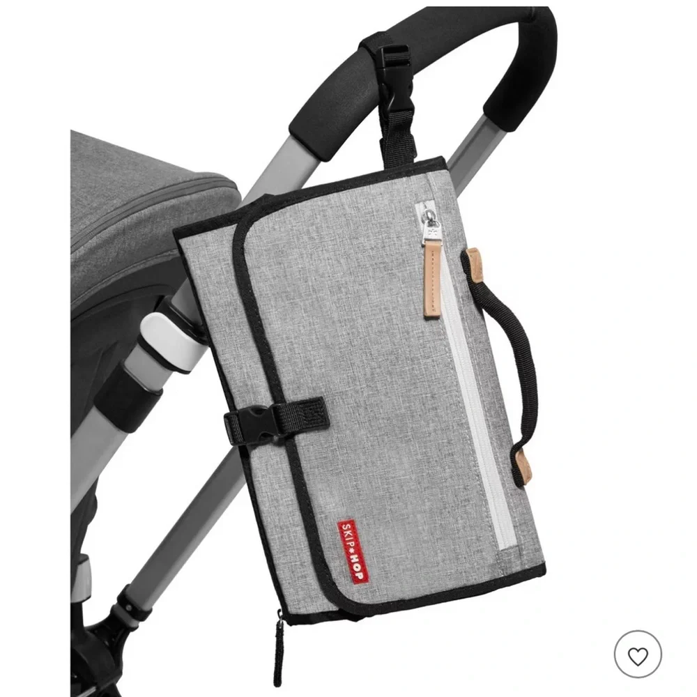 Skip Hop Pronto Portable Changing Mat in Gray and Black